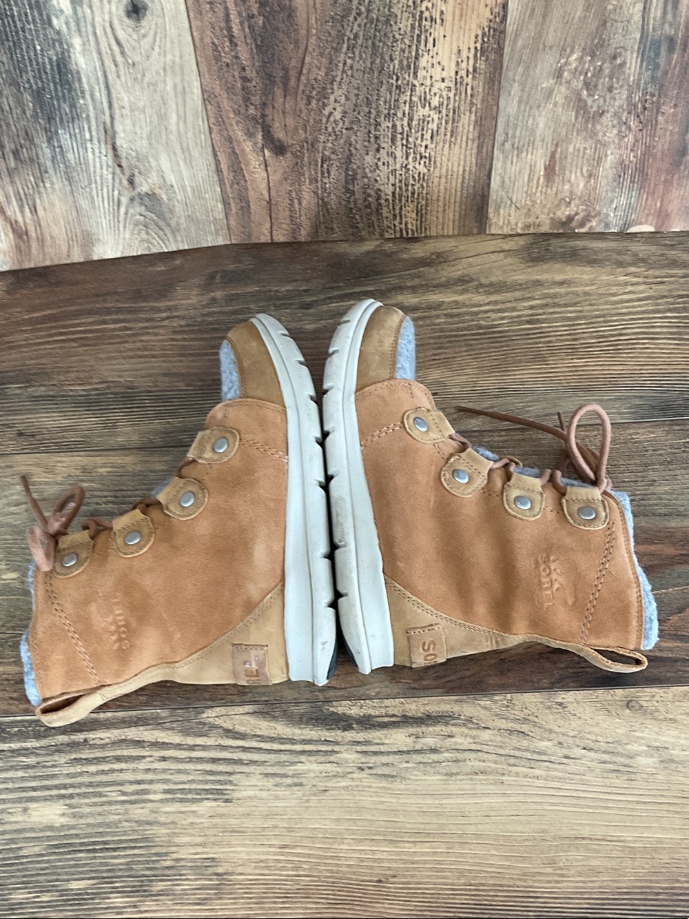 Sorel Explorer Joan Waterproof Winter Ankle Boots NL3423-224 6.5 305B - Picture 4 of 9